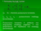 Cheminė kinetika ir pusiausvyra skaidrės 17 puslapis