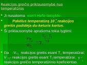 Cheminė kinetika ir pusiausvyra skaidrės 7 puslapis
