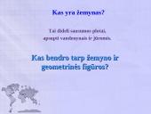 Žemynai ir geometrinės figūros 3 puslapis