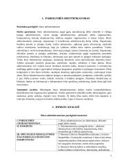 Kompetencijų profilis. Biuro administratorius. 3 puslapis