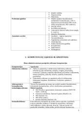 Kompetencijų profilis. Biuro administratorius. 6 puslapis