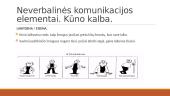 Neverbalinė komunikacija skaidrės 11 puslapis