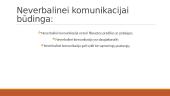 Neverbalinė komunikacija skaidrės 17 puslapis