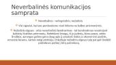 Neverbalinė komunikacija skaidrės 3 puslapis