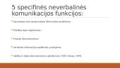 Neverbalinė komunikacija skaidrės 4 puslapis