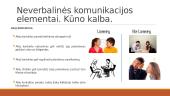 Neverbalinė komunikacija skaidrės 6 puslapis