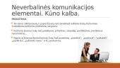 Neverbalinė komunikacija skaidrės 10 puslapis
