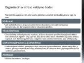 Dėl kokių priežasčių darbuotojai patiria stresą darbe? Ar galima šį stresą sumažinti? Skaidrės 11 puslapis