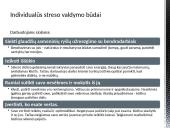 Dėl kokių priežasčių darbuotojai patiria stresą darbe? Ar galima šį stresą sumažinti? Skaidrės 10 puslapis