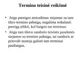 Teisė - terminai 7 puslapis