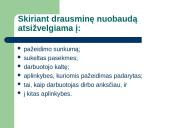 Teisė - darbo drausmė 19 puslapis