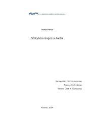 Statybų rangos sutartis