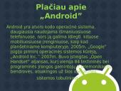 Mobiliųjų įtaisų operacinė sistema „Android” 2 puslapis