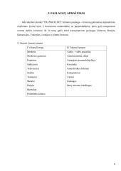 Transporto įmonės IĮ „Transkelias“ verslo planas 6 puslapis