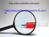 Darbas apie narkotikus 18 puslapis