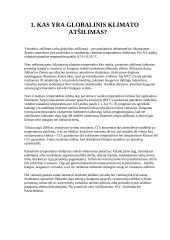 Globalinis klimato atšilimas referatas 4 puslapis