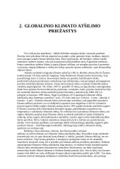 Globalinis klimato atšilimas referatas 7 puslapis