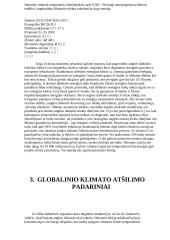 Globalinis klimato atšilimas referatas 8 puslapis