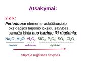 Elementų ir jų junginių savybių kitimas 3 puslapis