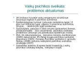 Įvadas į vaikų ir paauglių psichiatriją 2 puslapis