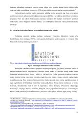 Europos šalių centriniai bankai bei monetarinė politika 20 puslapis