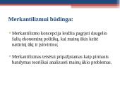 Merkantilizmo esmė ir jo plėtros etapai, finansinės idėjos  5 puslapis