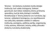 Lietuvos teismų sistema ir teismai 2 puslapis