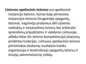 Lietuvos teismų sistema ir teismai 9 puslapis