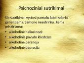Psichikos ir elgesio sutrikimai vartojant alkoholį  12 puslapis