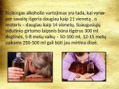 Psichikos ir elgesio sutrikimai vartojant alkoholį  5 puslapis