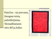 Patyčios mokykloje skaidrės 6 puslapis