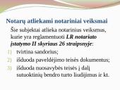 Notarinių veiksmų atlikimas ir jų ypatumai 5 puslapis