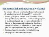 Notarinių veiksmų atlikimas ir jų ypatumai 9 puslapis