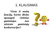 Muitų apibūdinimas, jų paskirtis ir funkcijos 16 puslapis