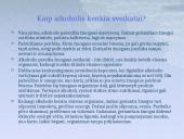 Alkoholio žala skaidrės 3 puslapis