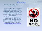 Alkoholio žala skaidrės 10 puslapis