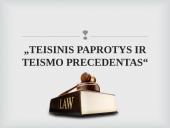 Teisinis paprotys ir teismo precedentas 2 puslapis