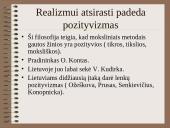 Realizmas skaidrės 4 puslapis