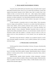 Šiuolaikinė ekonomikos teorija, jos tyrimo objektas ir metodai referatas 4 puslapis