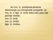 Priešpaskutinio skiemens kirčiavimas 3 puslapis