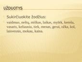 Priešpaskutinio skiemens kirčiavimas 9 puslapis