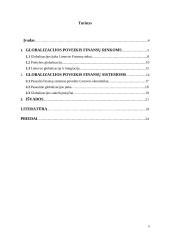 Globalizacijos poveikis finansų sistemai ir finansų rinkoms 3 puslapis