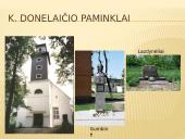 Kristijonas Donelaitis ,,Metai’’ skaidrės 13 puslapis