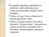XX a. istorinė, politinė ir kultūrinė situacija, laikotarpį reprezentuojančios asmenybės 5 puslapis