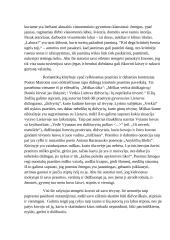 Žmogaus ir tėvynės ryšys romantikų kūryboje 2 puslapis