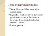 Vincas Kudirka „Tautiška giesmė“ analizė 7 puslapis