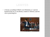 My future proffesion. Lawyer 2 puslapis