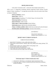 Darbu saugos ir sveikatos organizavimas UAB "PETVET" 4 puslapis