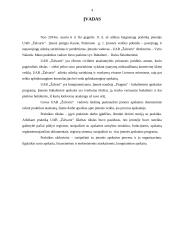 Finansų baigiamosios profesinės veiklos praktikos ataskaita  4 puslapis