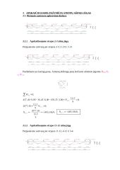 Statybinė mechanika, santvaros skaičiavimas 6 puslapis